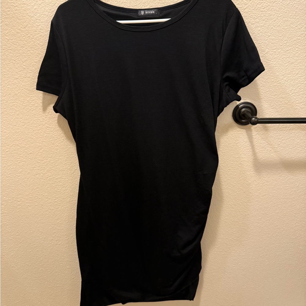 Black bump-friendly Dress